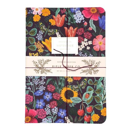 Rifle Paper Co Blossom Stitched Notebook Set