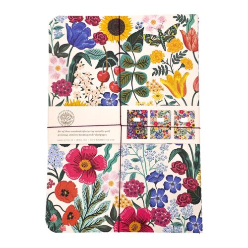 Paperback notebooks set of 3