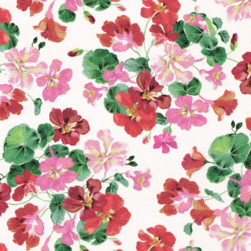 Liberty Tana Lawn® Fabric Painted Nasturtium C