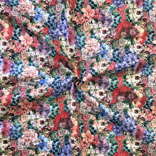 Liberty Tana Lawn Fabric Painted Travels