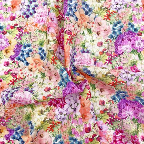 Liberty Tana Lawn Fabric Painted Travels