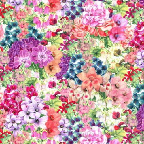 Liberty Tana Lawn Fabric Painted Travels C