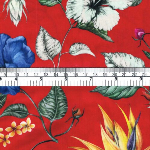 Gloss PVC-Coated Liberty Tana Lawn® Paradise Bay A Oilcloth - Image 3