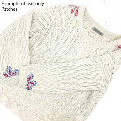 Cute Liberty Fabric applique patches kit