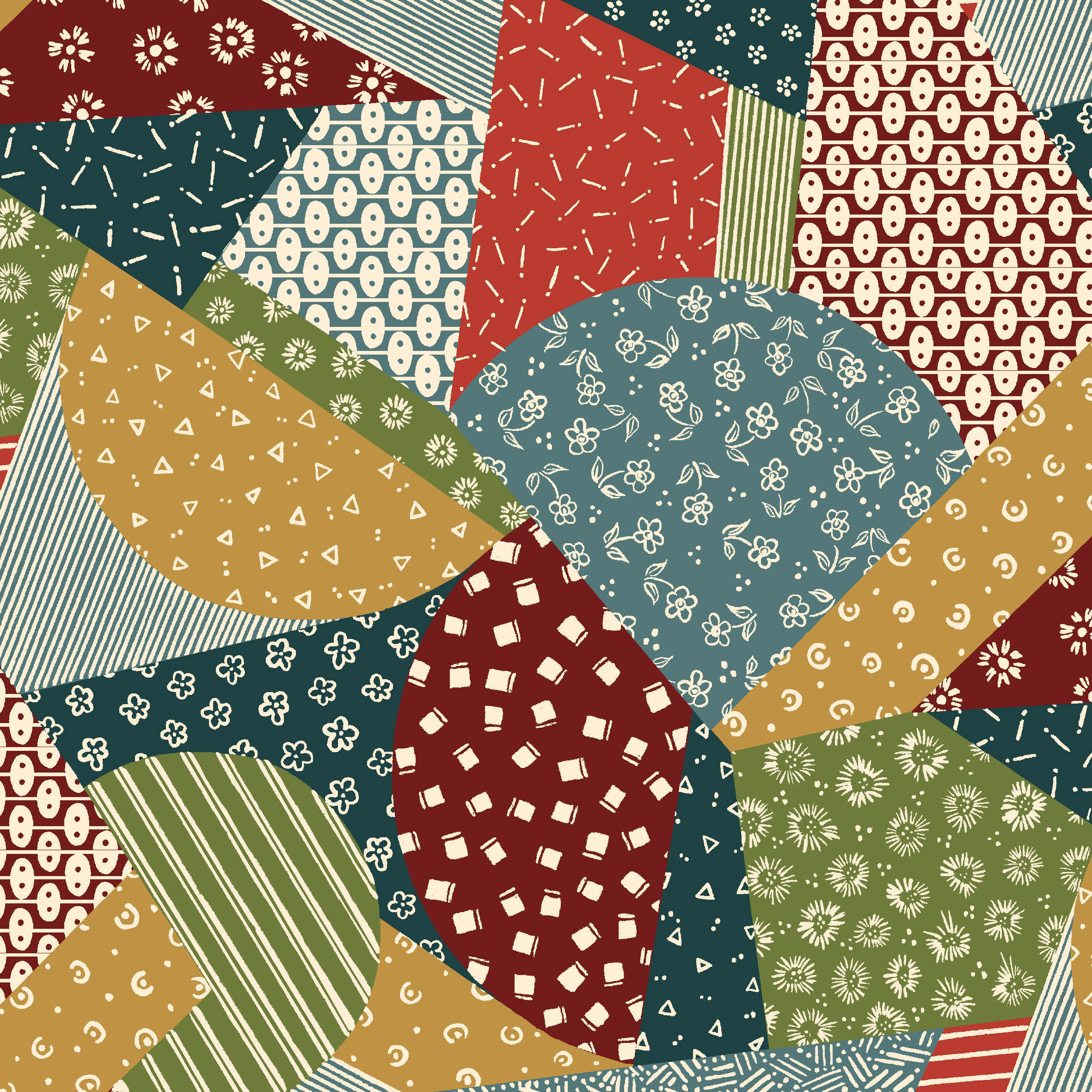 Liberty Quilting Patchwork Joy A