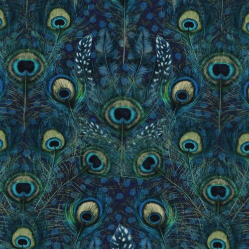 Liberty Fabric Peacock Manor A