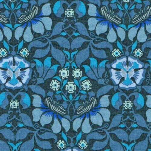 Liberty Tana Lawn Fabric Persephone Blue