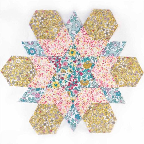 Individual Snowflake Quilt Block Kit - Phoebe Block 2 - Image 2