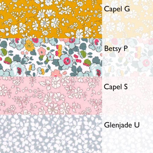 Liberty Fabric Tana Lawn® 4 Fat Quarters Scrumptious Sorbet Selection 262 - Image 3