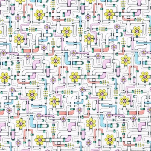 Liberty Tana Lawn® Pipe Dream A 3m Remnant (Box AF)