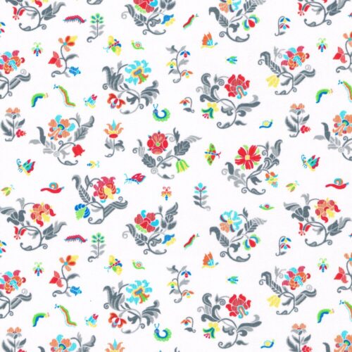 Liberty Poplin Cotton Serendipity Avenue B 1.8m Remnant (Box AJ)