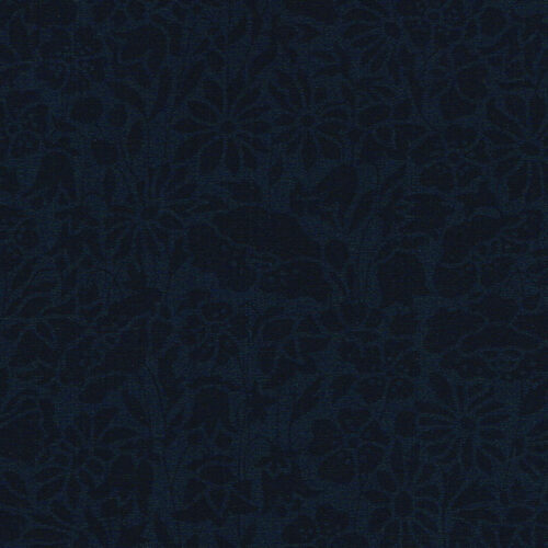 Liberty Pigment Poppy Day Silhouette Navy