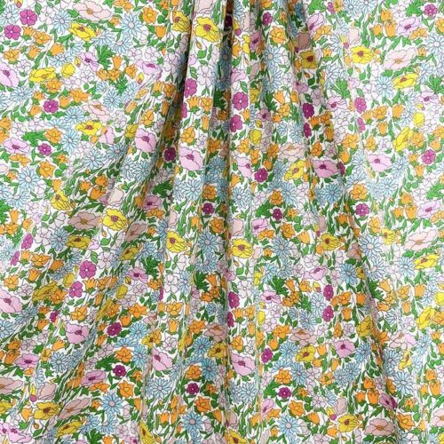Liberty fabric draped