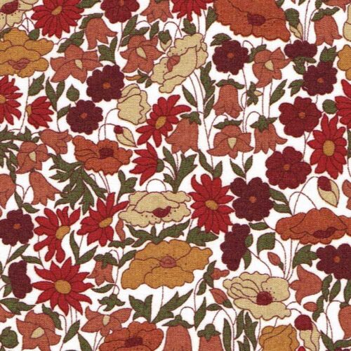Liberty Tana Lawn Fabric Poppy Forest D