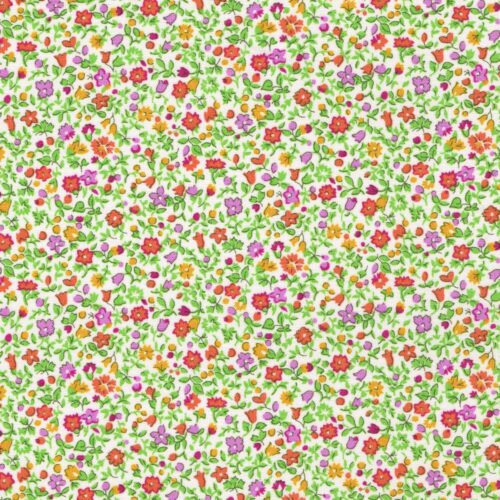 Liberty Quilting Cotton Fabric Posy Haze B