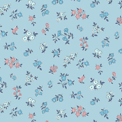 Liberty Quilting Cotton Posy Sprig D