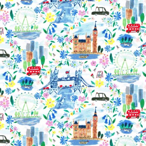 Liberty Organic Tana Lawn Pride And Bloom A