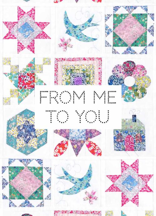 FREE Print at Home Gifting Card: Alice's Wonderland Quilt Block of the Month