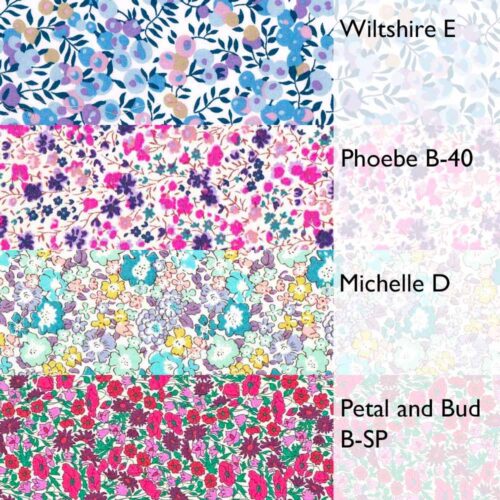Liberty Fabric Tana Lawn® 4 Fat Quarters Purples Selection 265 - Image 3