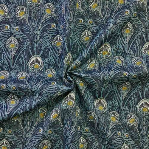 fabric scrunched
