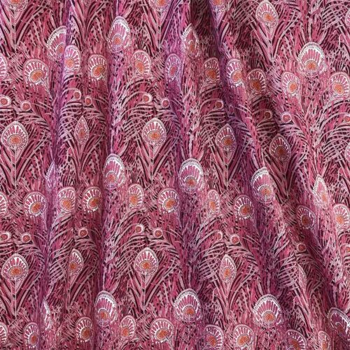 fabric draped