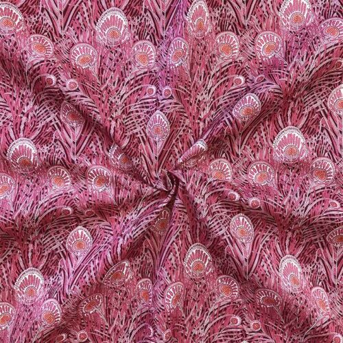 fabric scrunched