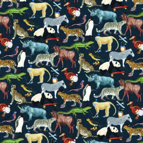 Liberty Fabric Tana Lawn® Quey 2 C Navy