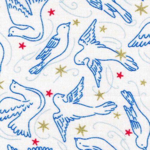 Liberty Quilting Collection Dove Star A - Image 2