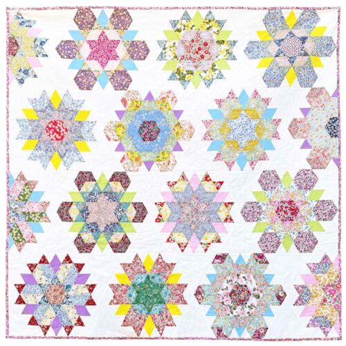 Liberty Fabric double quilt sewing kit