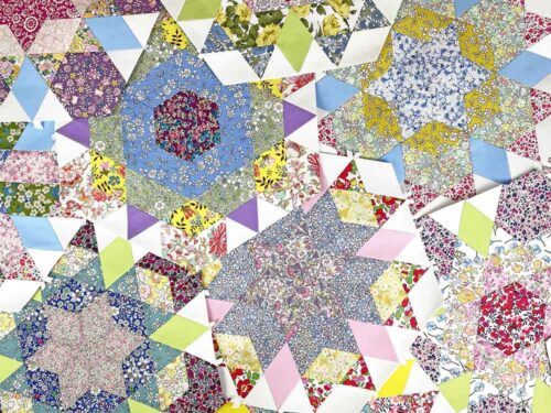 Patchwork Rainbow Quilt