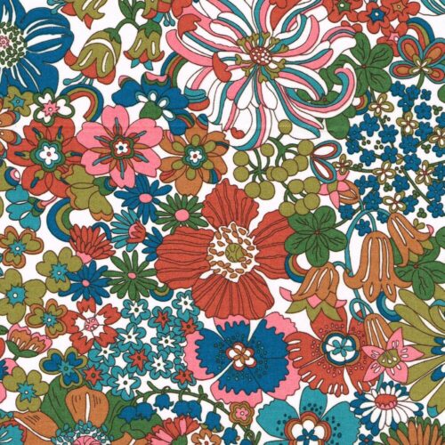 Liberty Tana Lawn® Rainbow Garden B 1.5m Remnant (Box 32)