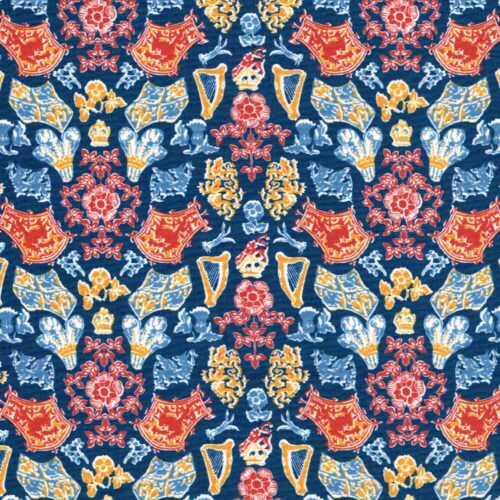 Liberty Tana Lawn® Royal Fanfare A 2m Remnant (Box A)