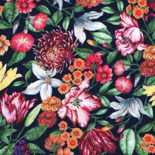 Liberty Fabric Tana Lawn® Royal Garland B - Image 2