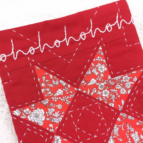 Sawtooth Star Christmas Stocking Kit