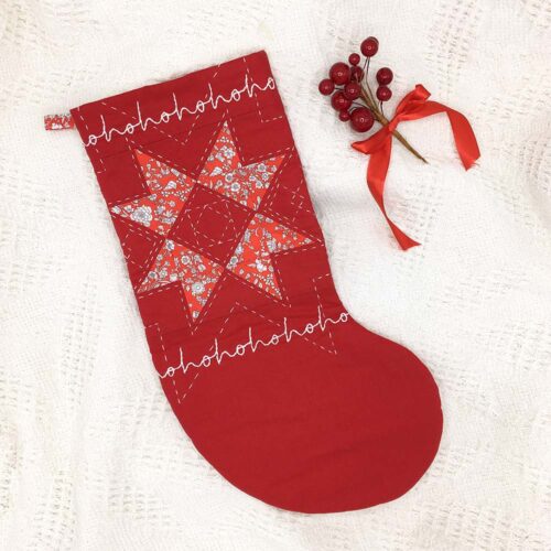 Sawtooth Star Christmas Stocking Kit