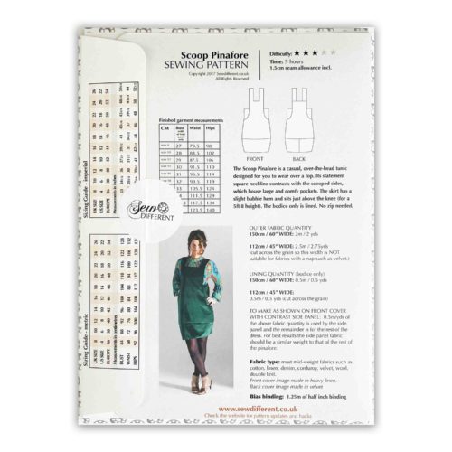 Sew Different Scoop Pinafore Pattern - Image 2