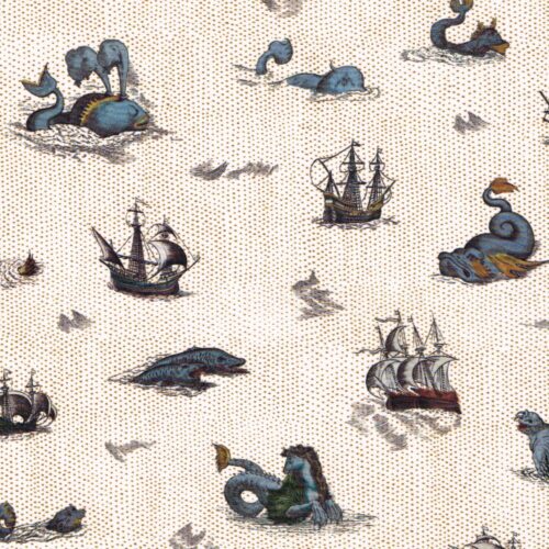 Liberty Tana Lawn® Sea Myths B 2.7m Remnant (Box B)