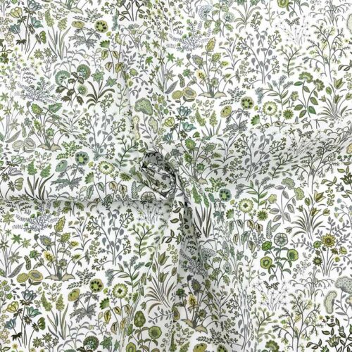 Liberty fabric scrunched