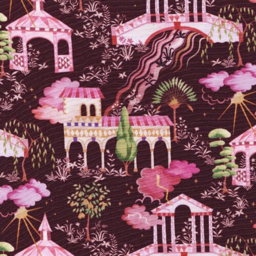 Liberty Crepe De Chine Silk Kingdom 2.82m Remnant (Box AM)
