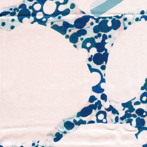 Liberty Duchess Silk Satin Definitely Knot A 1.1m Remnant (Box AO)