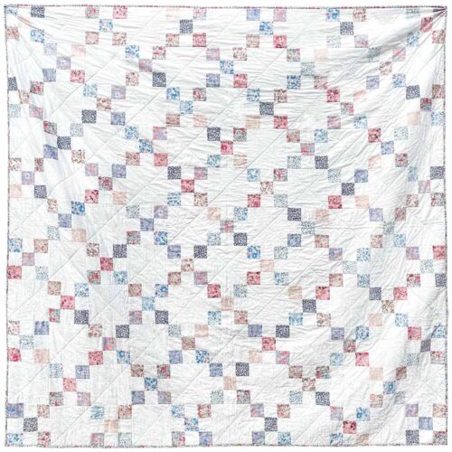Betsy Rainbow Simple Irish Chain Full Quilt Kit - Image 6