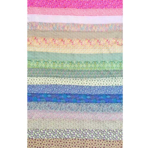 PATTERN : 18 Rainbow Quilt-As-You-Go Single Quilt Pattern