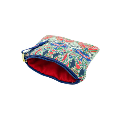Red Blue Coin Purse