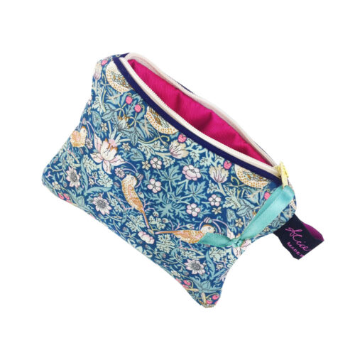 Small Purse Strawberry Thief Forest - Image 2