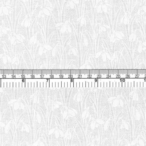 Liberty Snowdrop Belle White on White