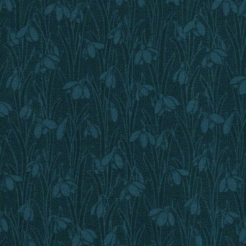 Liberty Snowdrop Spot Indigo Delphinium