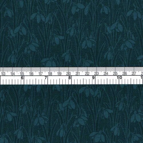 Liberty Quilting Collection Snowdrop Spot Indigo Delphinium A - Image 3