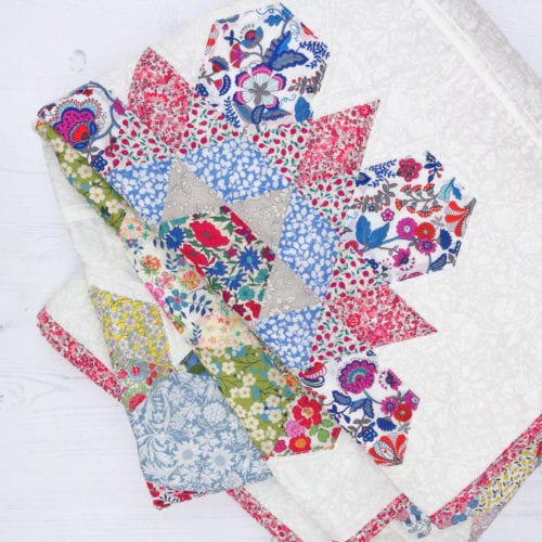 Snowflake Quilt - Full Quilt Kit - Image 2