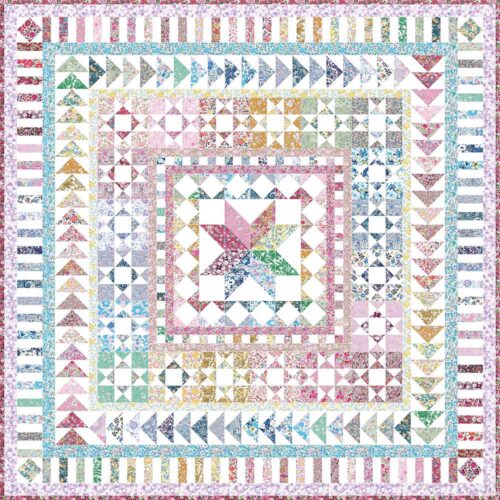 Sophie Jane Quilt by Alice Garrett: Fabric & Equipment Requirements + Free Downloadable Fabric Key for Use with our Ultimate Rainbow Fabric Pack - Image 2