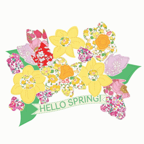 PATTERN: Spring Bouquet Appliqué Pattern